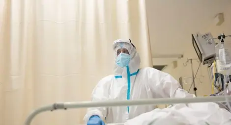 18% е смъртността от COVID-19 в болниците през 2021 г.