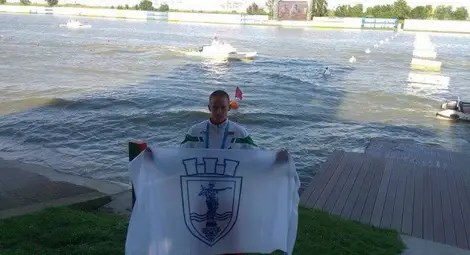 Гласувайте за младия каякар от Русе Камен Чимидялков