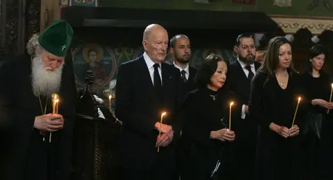 Панихида за 40 дни от кончината на княз Кардам