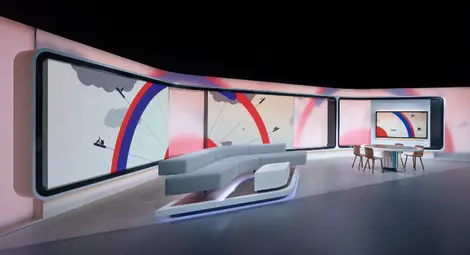 Новото студио на bTV с номинация в най-престижния конкурс за маркетинг и дизайн в областта на медиите в света /галерия/