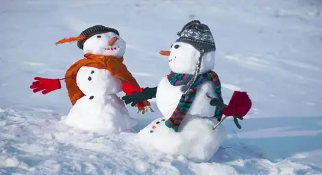 Фестивал на снежните човеци провокира детската фантазия