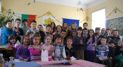  Виждали ли сте вулкан? Участват ученици от различни възрасти, учебната 2008/2009 г.