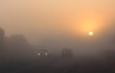 Гъста мъгла и десетки катастрофи в страната Гъста мъгла и десетки катастрофи в страната