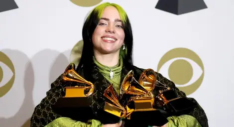 Били Айлиш с пет награди &bdquo;Грами&ldquo;