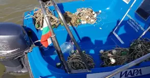 Бракониери преградили Дунав с винтери, мрежи и забранени от години лави и кърмаци