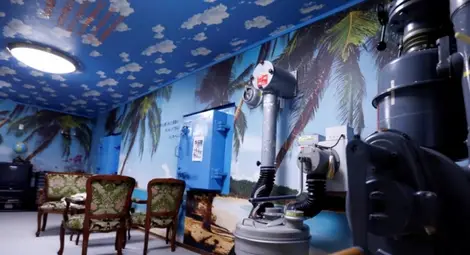 Японски бизнесмен показа образцовия си бункер, където ще оцелее на 100% от ядрените ракети на Ким