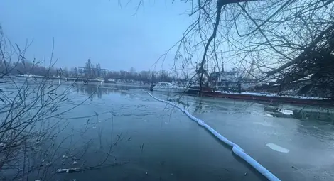 Областният управител Драгомир Драганов: Наблюдаваме река Дунав и на този етап няма опасност от трансгранично замърсяване  от потъналата баржа край Гюргево