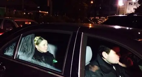 Тимошенко в Киев, отива на Майдана