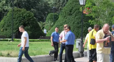 Полицията вдигна палатковия лагер на Чикагото и компания Полицията вдигна палатковия лагер на Чикагото и компания