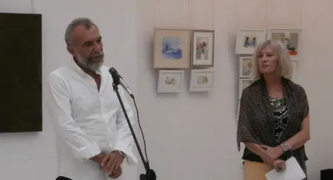 И хора, които не си говорят, се събраха на изложбата на Кънчо Кънев