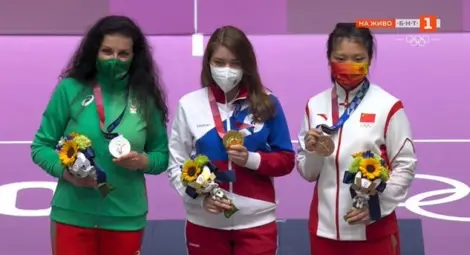 Антоанета Костадинова със сребро на Олимпиадата в Токио!