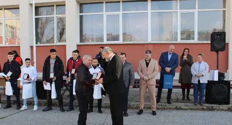 Наградиха десетте най-добри спортисти  за 2024 година от Спортното училище &bdquo;Майор Атанас Узузнов&ldquo; в Русе