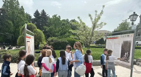 Изложба на открито в центъра на Русе разказва историята на написването на „Върви, народе възродени“ Изложба на открито в центъра на Русе разказва историята на написването на „Върви, народе възродени“