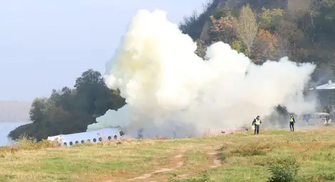 Ръководството на Областната управа в Русе участва в учение  за търсене и спасяване на пострадали при авиационно произшествие