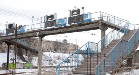 Ремонтът на пасарелката над жп  линията влиза в транспортния проект