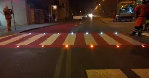 Светещи пешеходни пътеки ще пазят от инциденти в „Дружба“