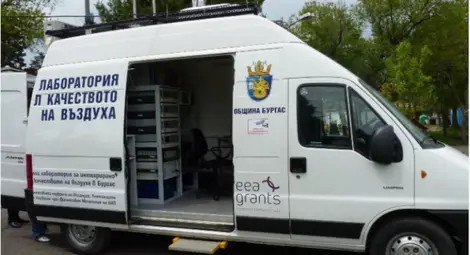 Мобилна станция извършва извънредни измервания в Русе
