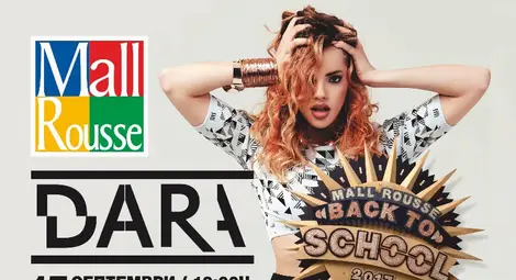 Дара с концерт в Мол Русе на първия учебен ден