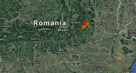 Вранча се обади с два труса с над 4 по Рихтер