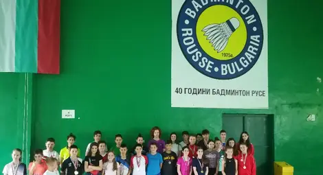 Домашна доминация на 25-ия  турнир по бадминтон &bdquo;Русенско лято&ldquo;