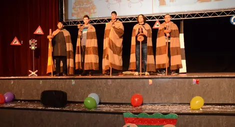 &bdquo;Приказка за пътя&ldquo; разказаха  студенти на деца от Център &bdquo;Надя&ldquo;