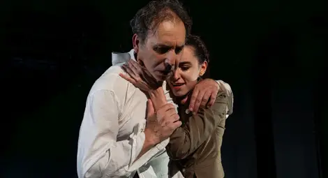 Сцена от "Крал Лир" Сцена от "Крал Лир"