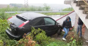 Три катастрофи за два часа заради висока скорост и мокри пътища