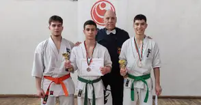 Сребро и бронз за  каратисти на „Русе“