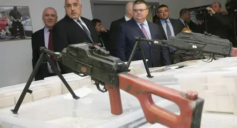 ГДБОП иззе голямо количество оръжие, излязло незаконно от "Арсенал"