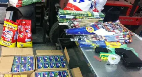 Заловиха две коли с пиротехника и газово оръжие на Дунав мост