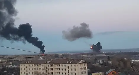 Военно положение в цяла Украйна, Русия започна пълномащабна инвазия Военно положение в цяла Украйна, Русия започна пълномащабна инвазия