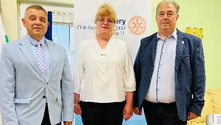 Ротари клуб Русе направи ценно дарение на дом "Приста" за възрастни с деменция и Алцхаймер