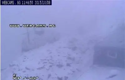 Сняг заваля на Мусала