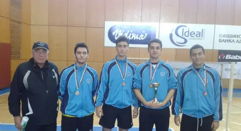 17-годишните от &bdquo;Русе&ldquo; трети на държавното по бадминтон