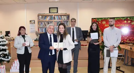 В Русенския университет се проведе коледно тържество за чуждестранните студенти