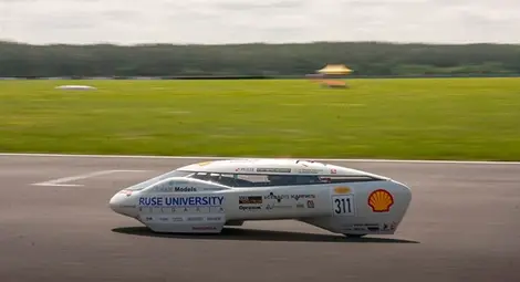 Отбор AVTOMOBILIST от Русенския университет с най-доброто си представяне на SHELL ECO-MARATHON Отбор AVTOMOBILIST от Русенския университет с най-доброто си представяне на SHELL ECO-MARATHON