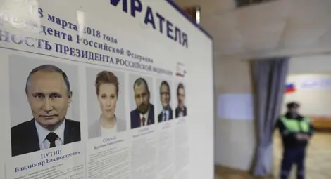 Русия избира президент