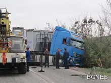 Шофьор загина при тежка катастрофа до Велико Търново