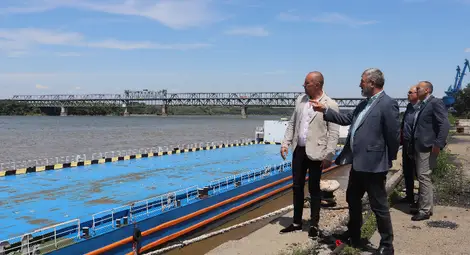 Драгомир Драганов поиска по-бързо пускане в експлоатация на ферибота между Русе и Гюргево