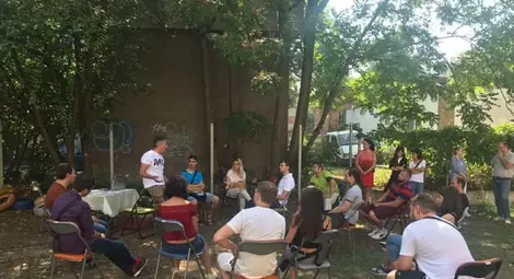 Антони Христов, бивш арт директор на PIXAR Studios, се срещна с креативни млади хора от Русе