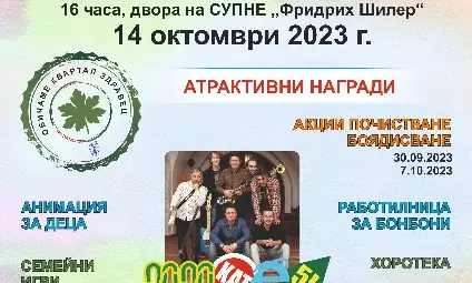 &bdquo;Заедно в &bdquo;Здравец&ldquo; подновява инициативата Празник на квартала