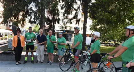 Русенският университет даде старт на първата академична колоездачна обиколка в България