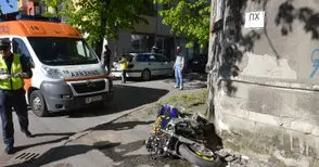 17-годишен моторист без книжка за малко не уби бивш учител