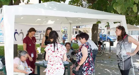 Една трета от прегледаните в мобилния пункт на &bdquo;Медика Кор&ldquo; с високо кръвно