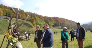 Рога на 14-годишен елен представи  на изложение ловно стопанство „Дунав“