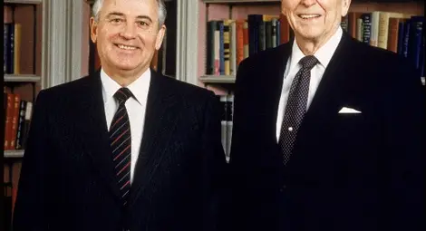 С президента на САЩ Роналд Рейгън