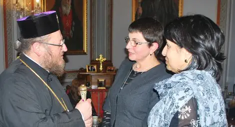 Владиката Наум се срещна с русенски дами по повод празника Благовещение