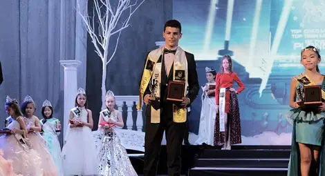 Ученик от Строителната гимназия с планетарна титла за Тийн модел Ученик от Строителната гимназия с планетарна титла за Тийн модел