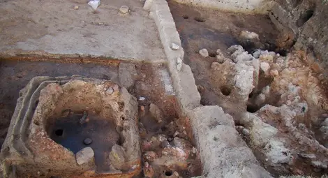 Най-интересната археологическа находка е грънчарската пещ.  Снимка: РИМ