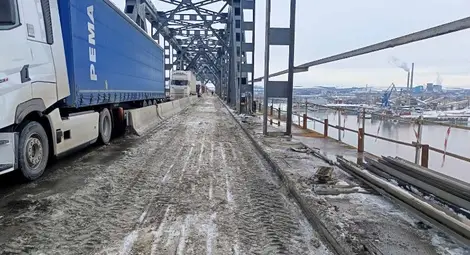 Ремонтът на Дунав мост при Русе продължава по график